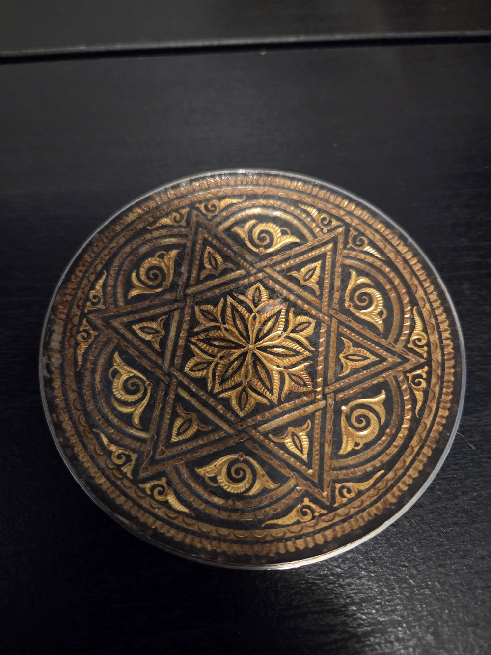 Damascene Trinket Dish